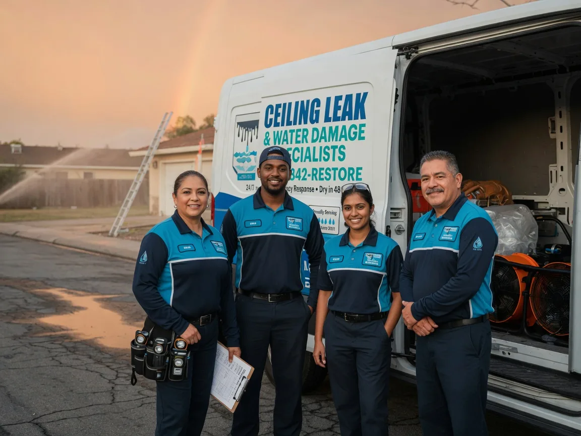 Ceiling Leak Cleanup company in Wapello, IA