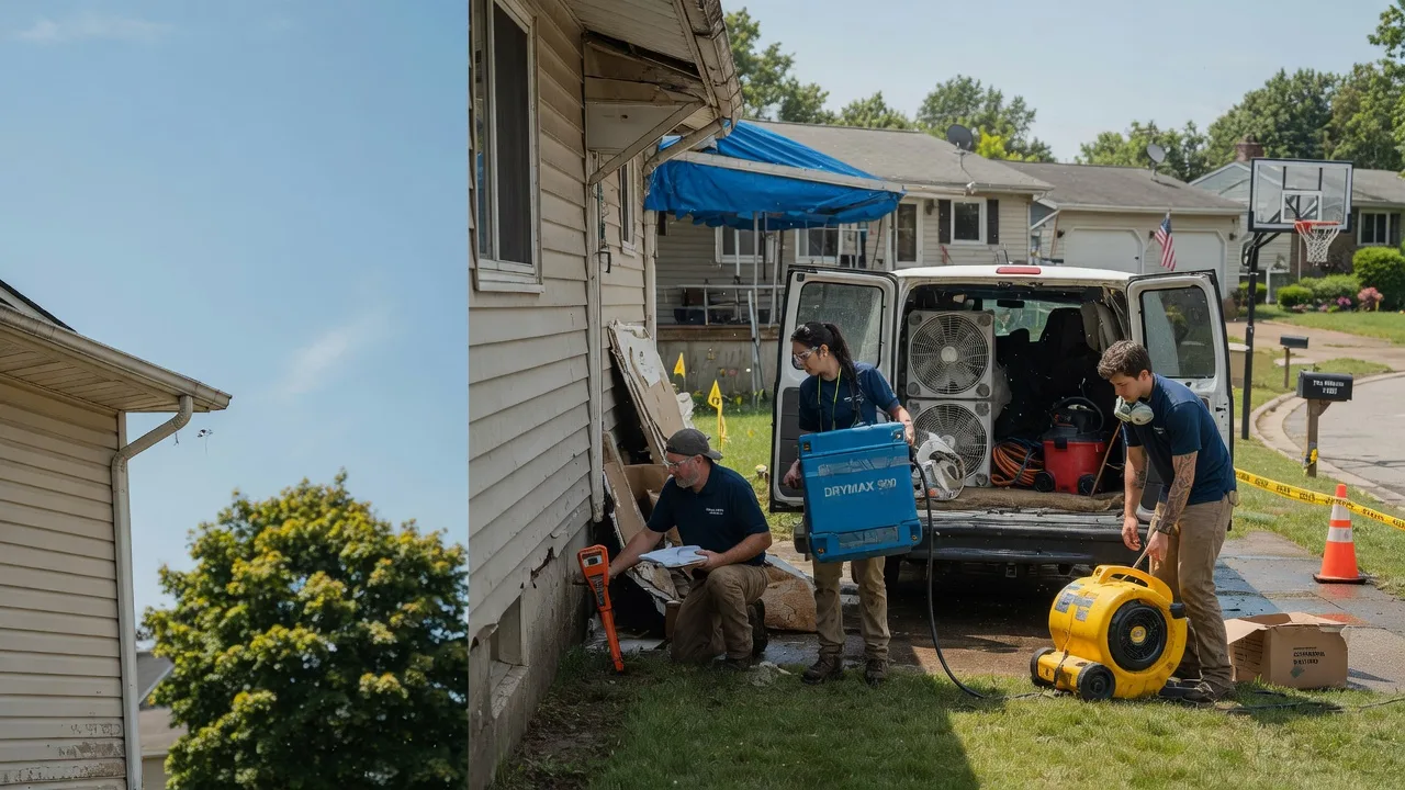 Ceiling Leak Cleanup in Wapello, IA near me