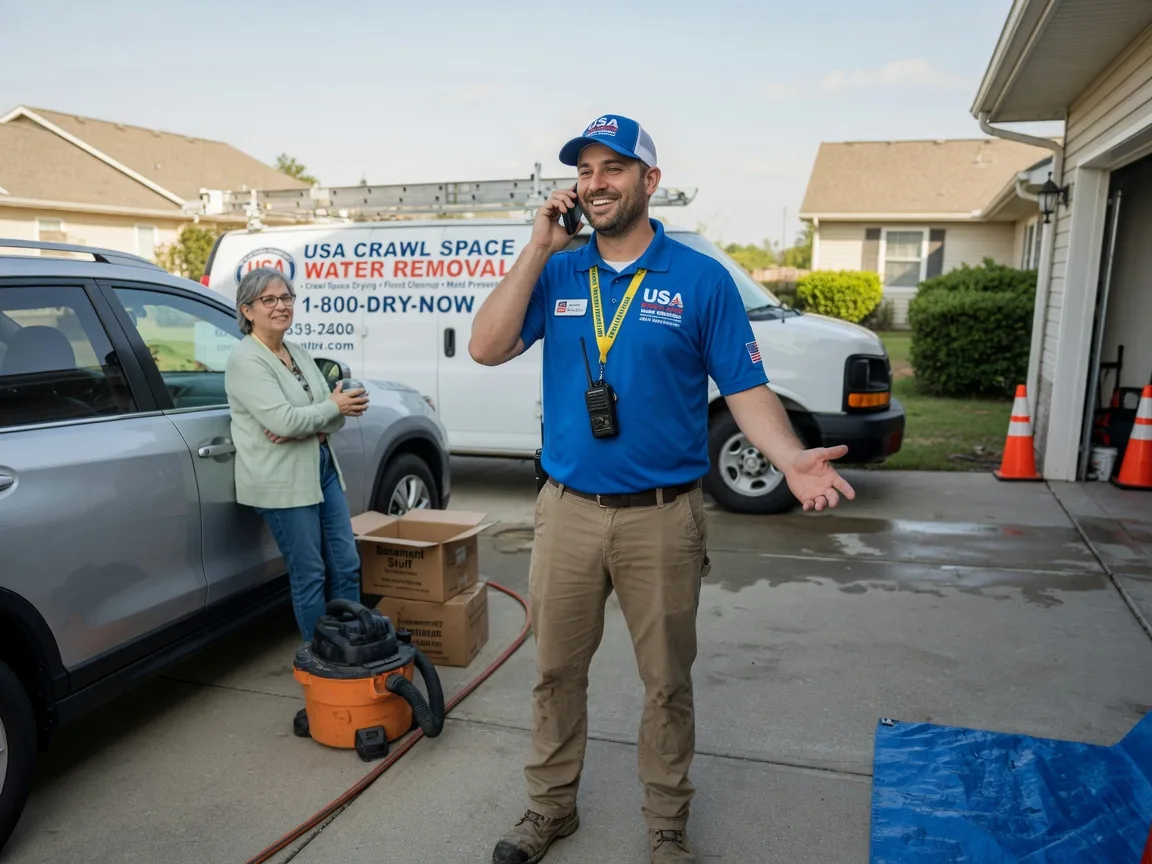 Crawl Space Water Removal Wapello, IA FAQs